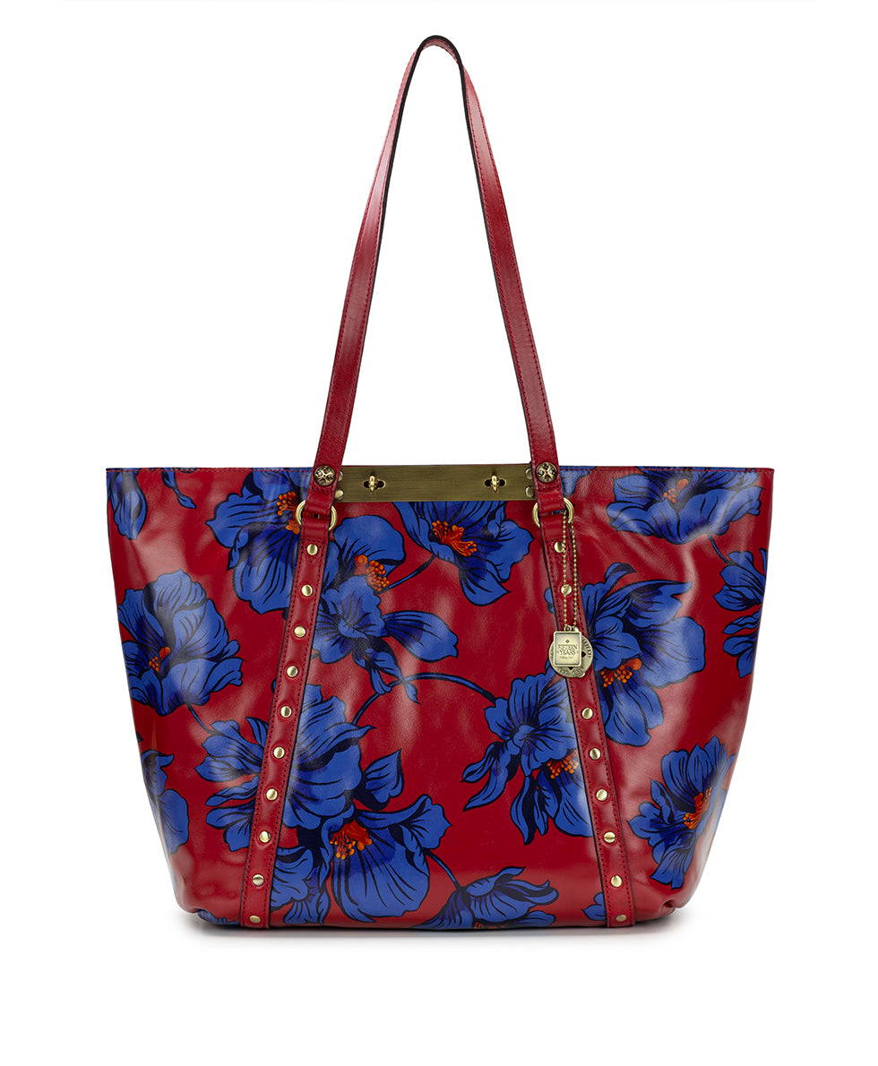Benvenuto Tote - Grecian Rose Print