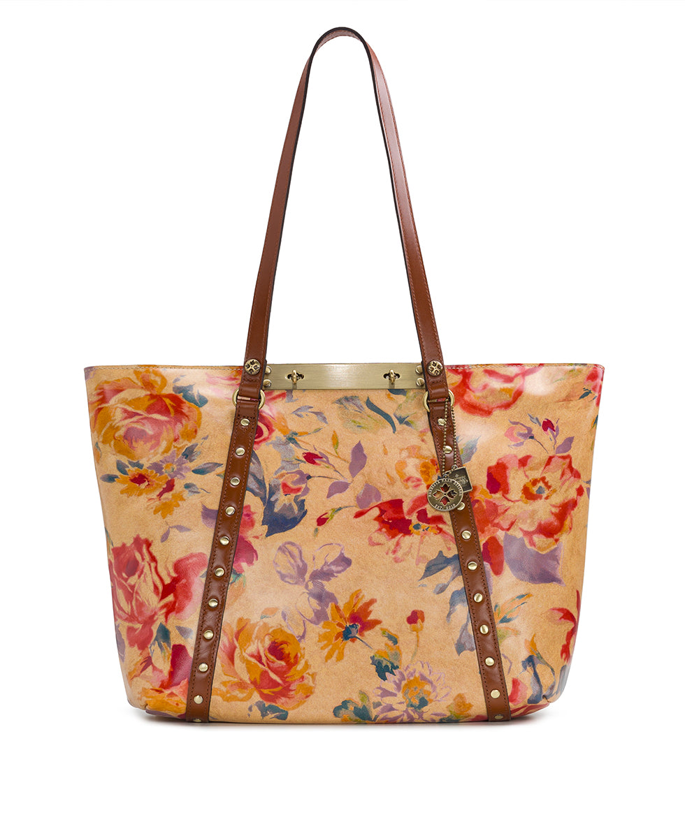 Benvenuto Tote - Aegean Blooms