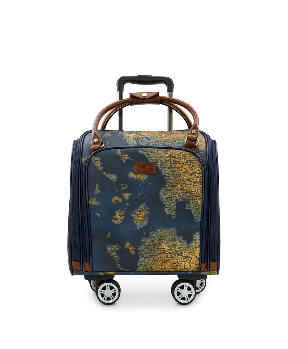 Vitalia Underseater - Patina Coated Linen Canvas – Greek Map