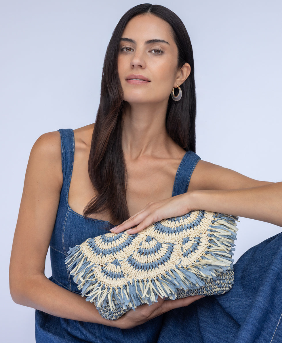 Loulia Clutch Crossbody - Specialty Woven