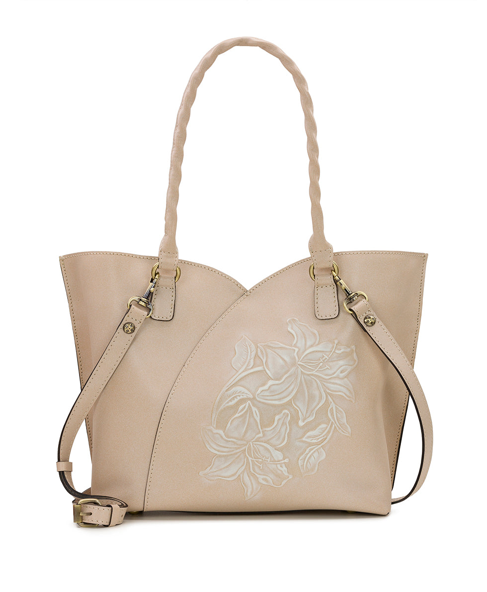 Marion Tote - Vintage Parisian Floral Tooled