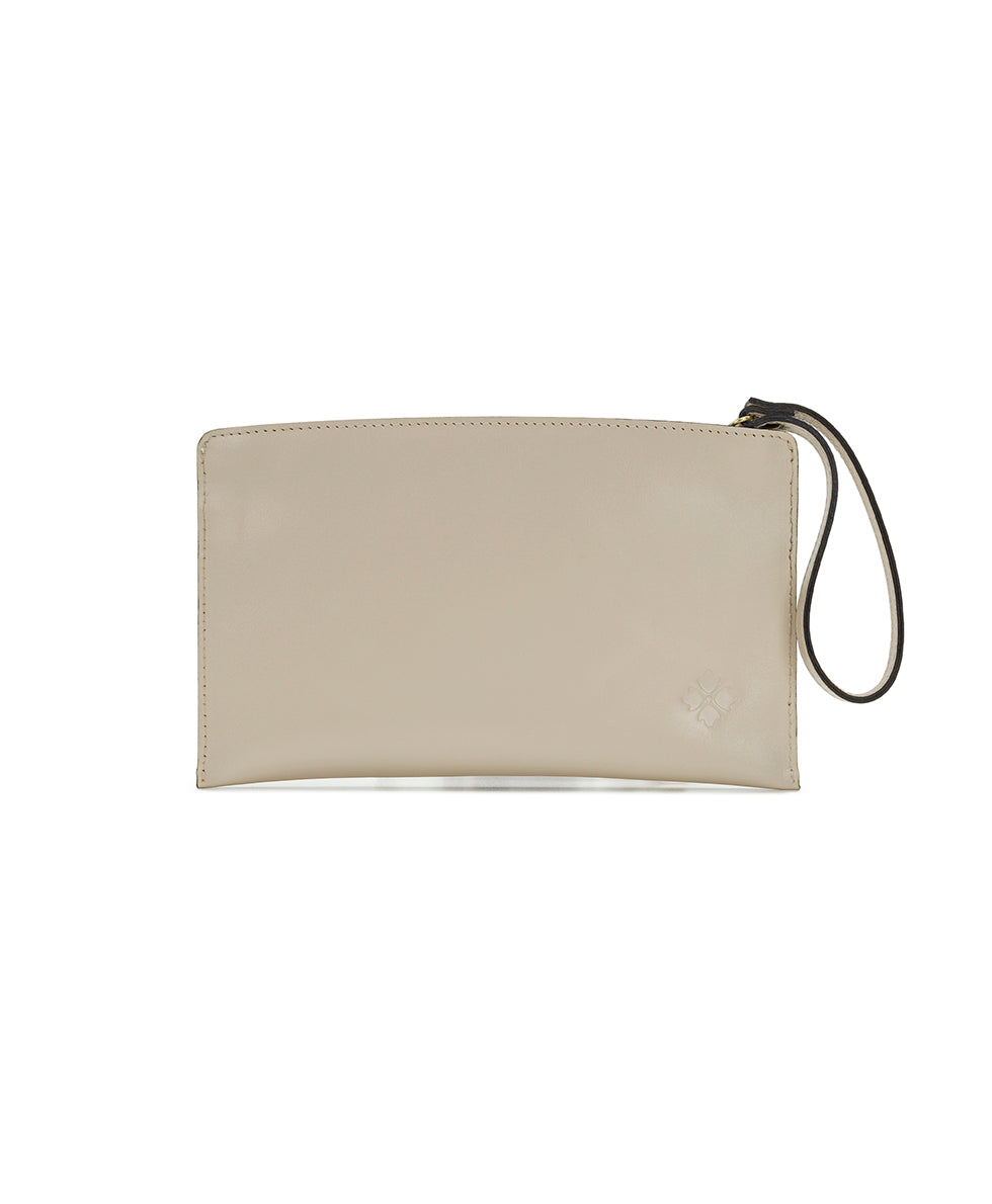 Sivota Wristlet Clutch - Aegean Blooms Spot Print