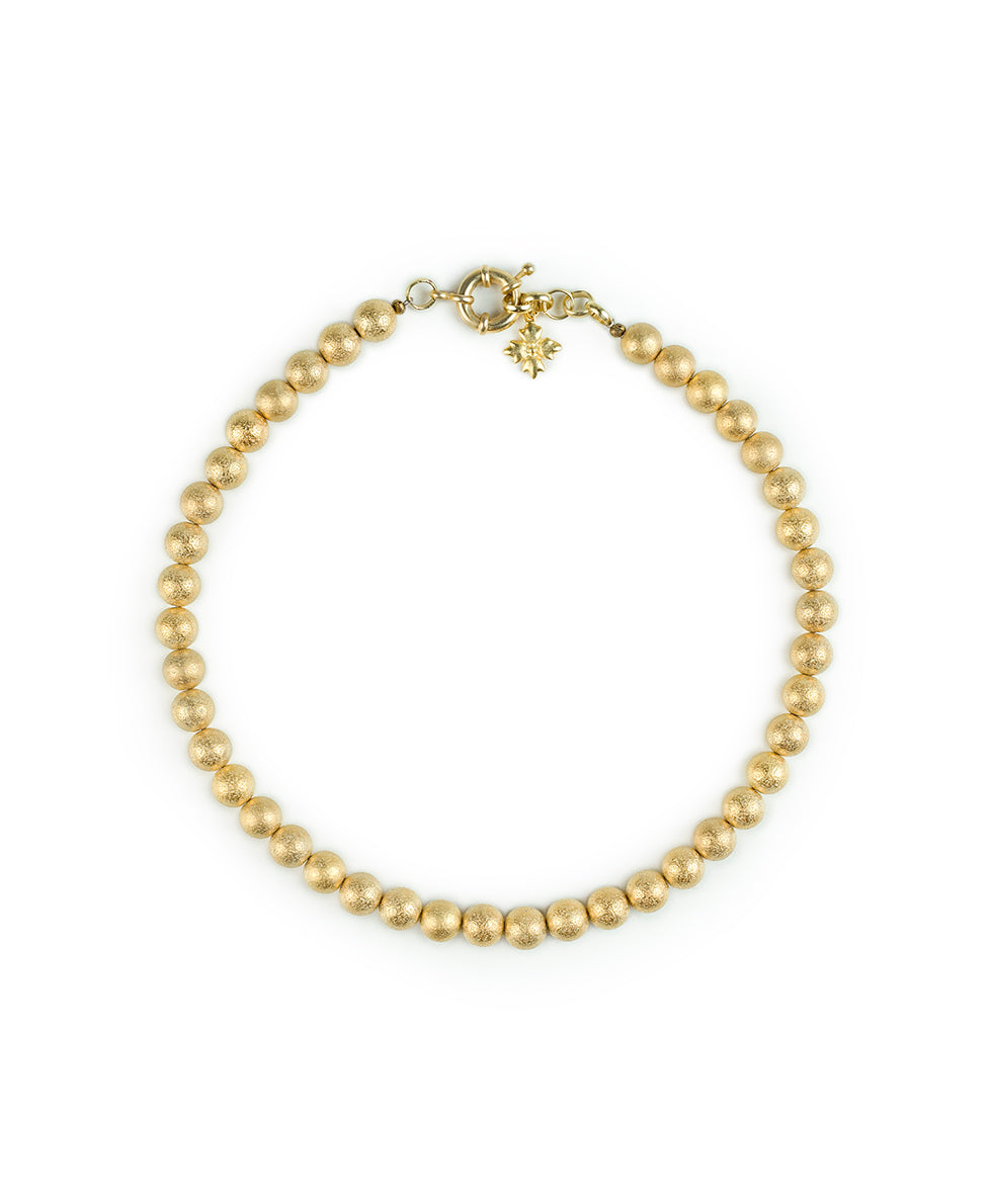 Textured Bead Necklace - Not So Basics