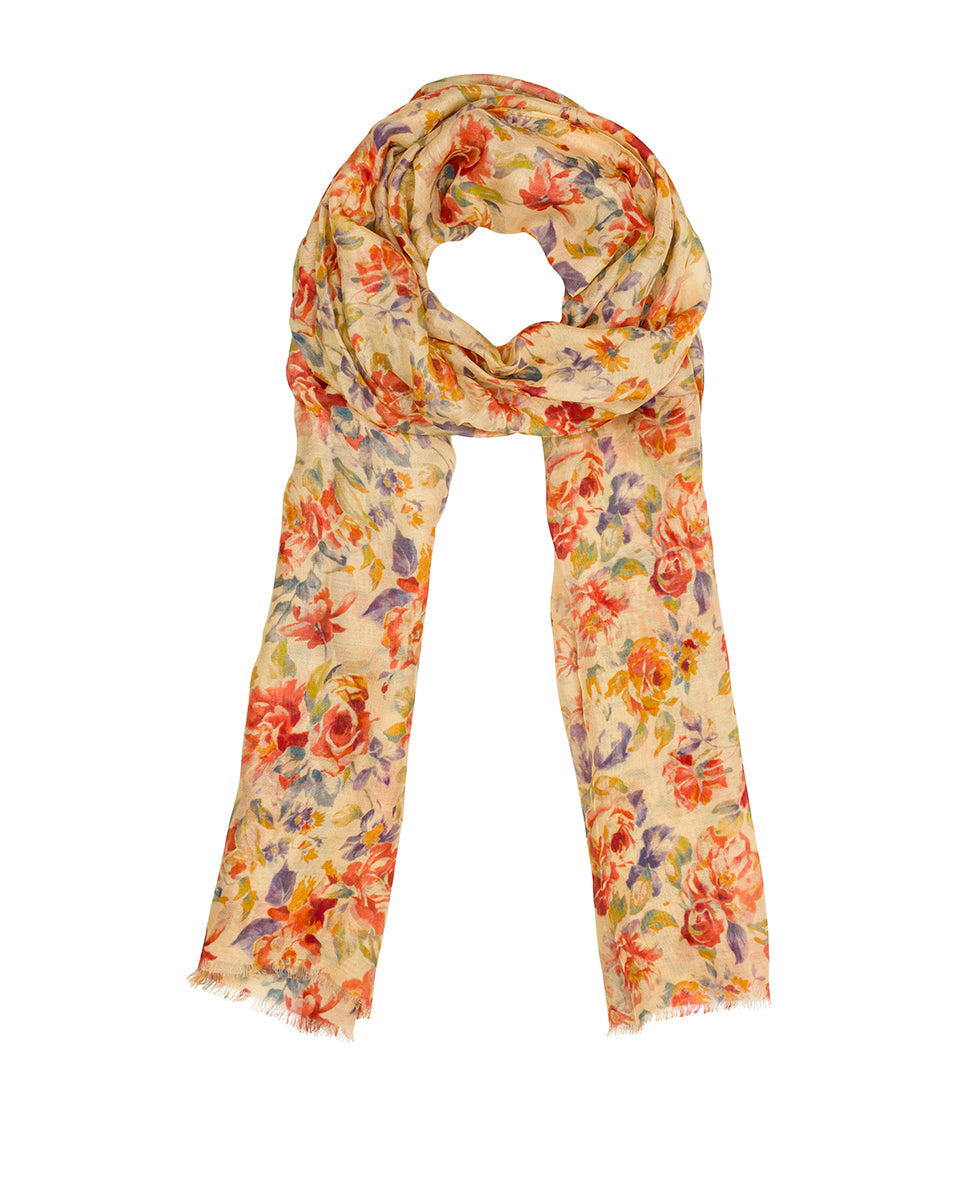 Scarf - Aegean Blooms