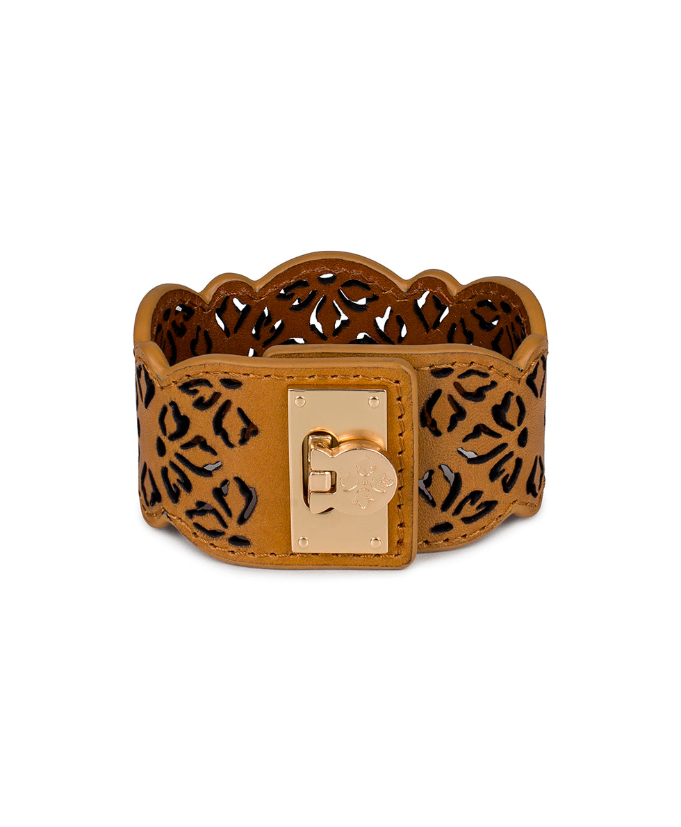 Cambrey Cuff Bracelet - Leather Lace