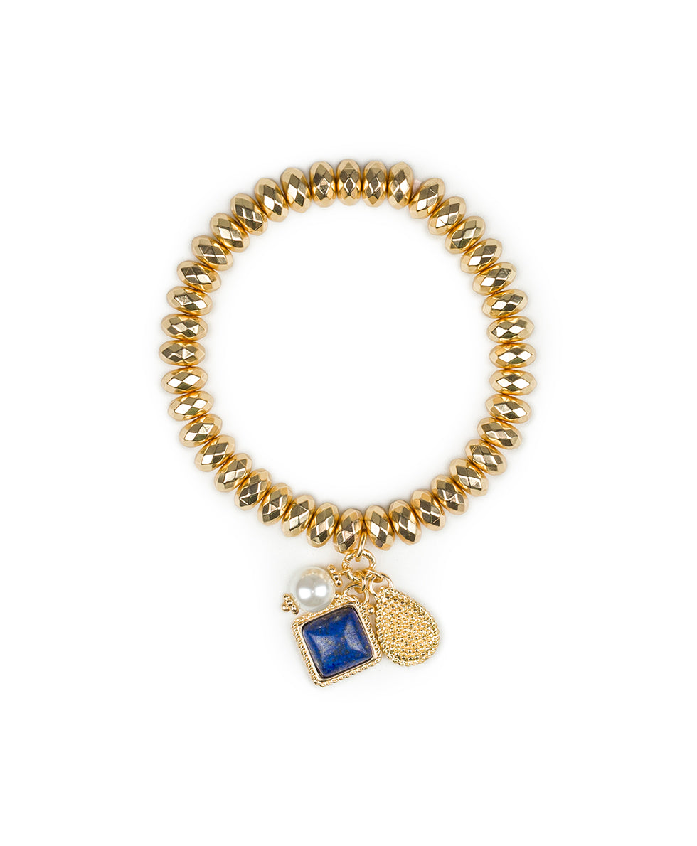 Square Cab Stretch Bracelet - Museum