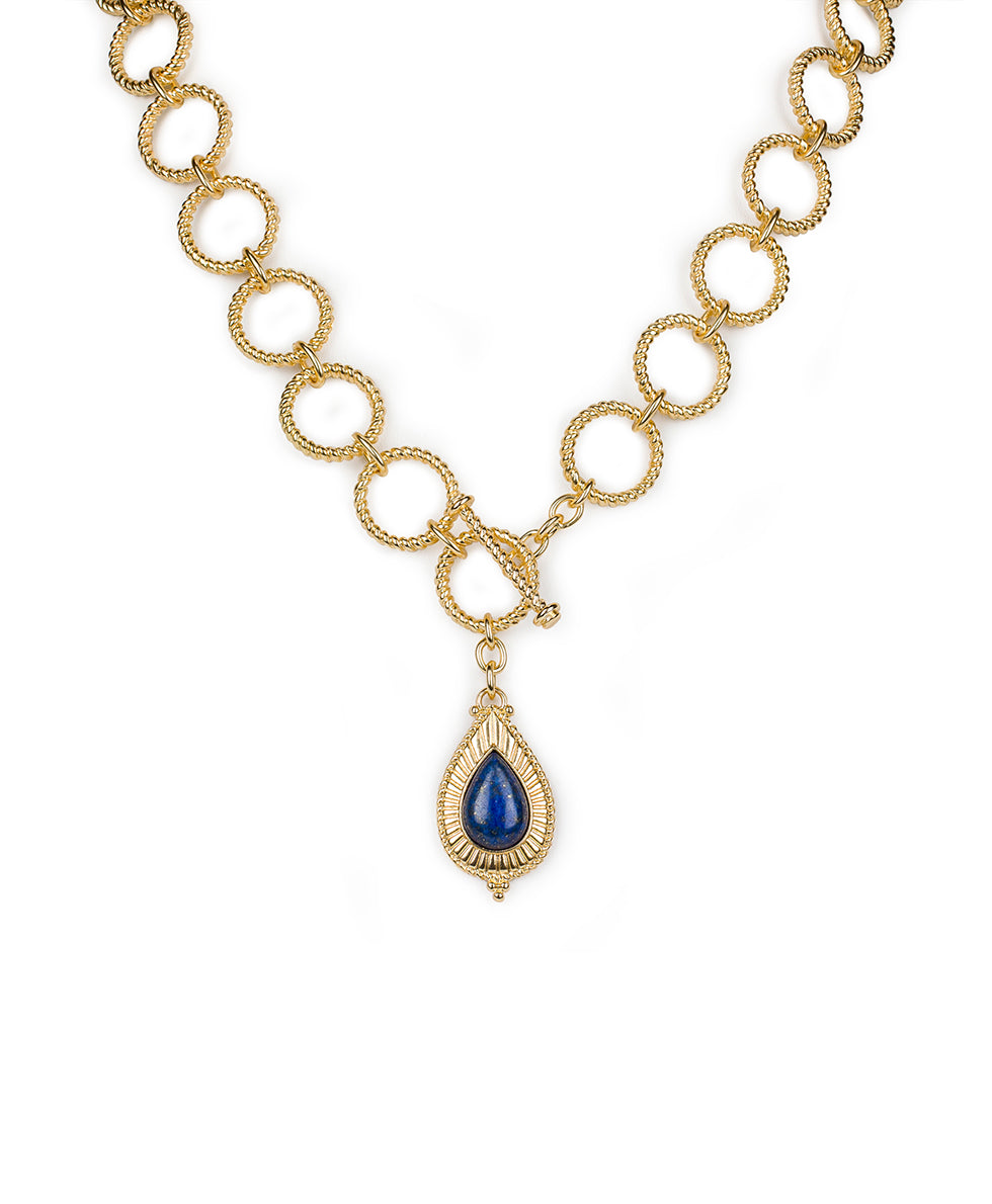 Toggle Tear Drop Necklace - Museum