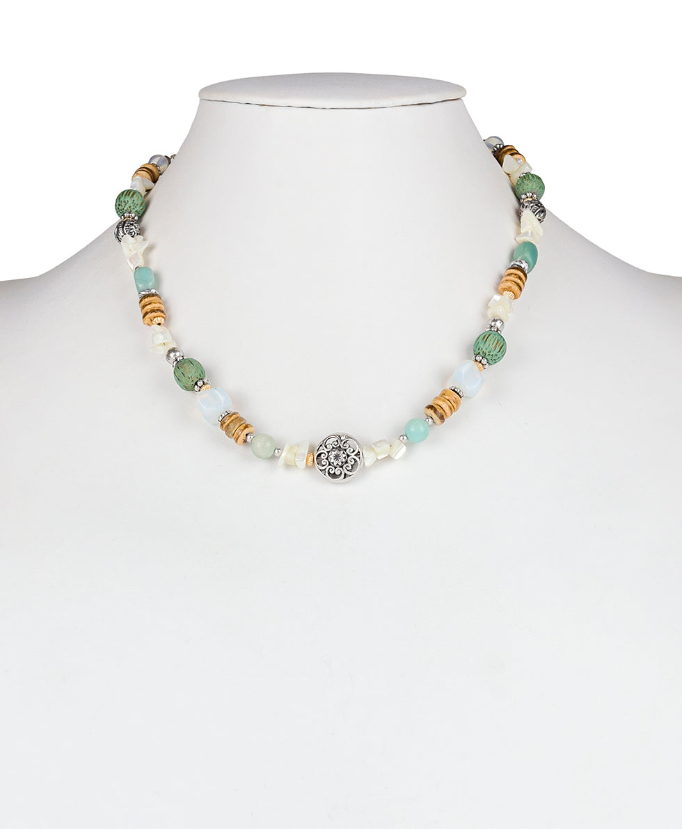 Multi Short Necklace - Eclectic Bead