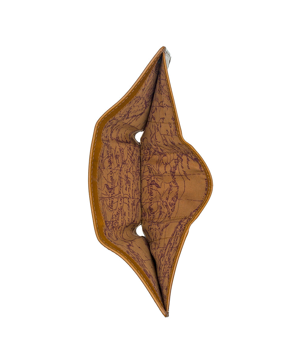 Trifold ID Wallet - Hand Stained Heritage