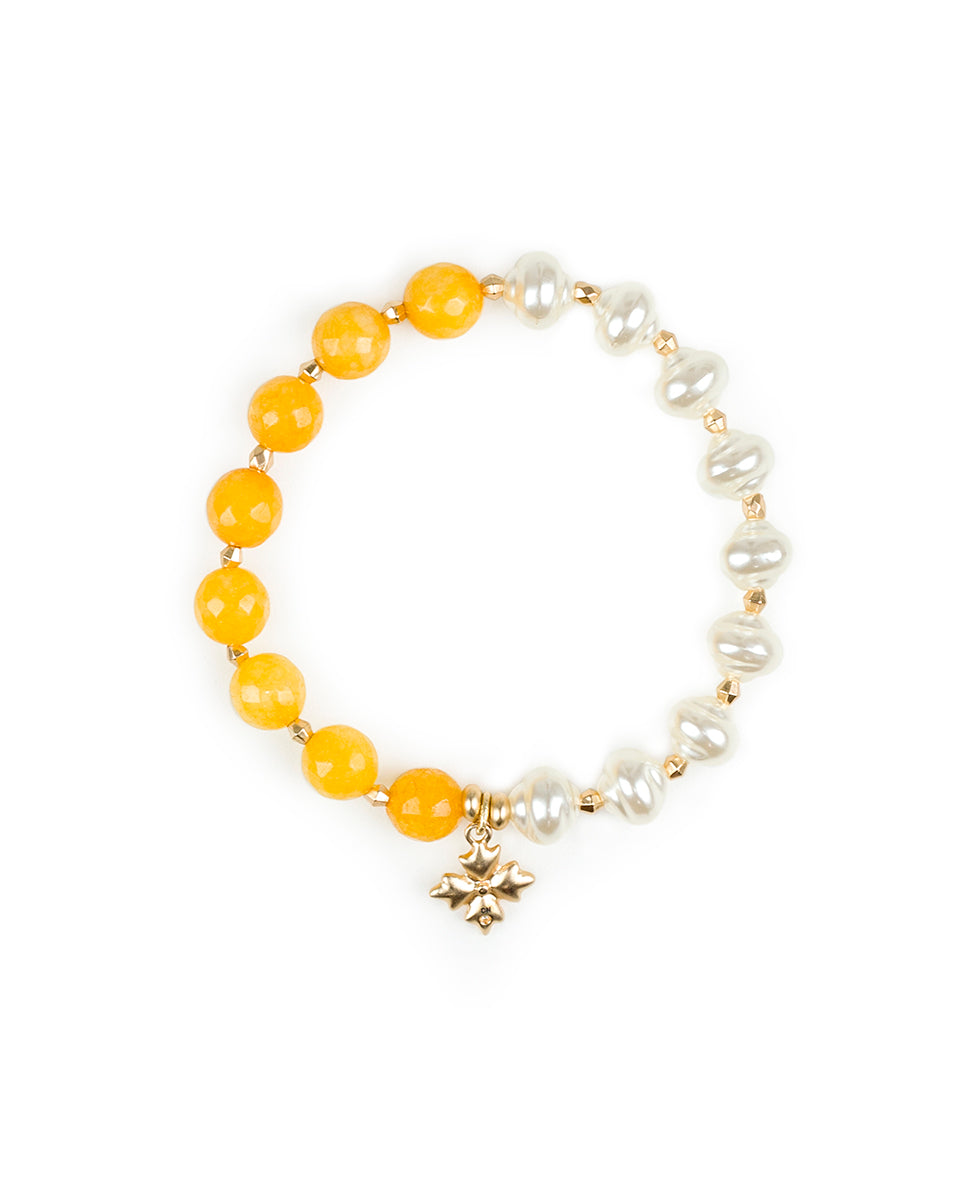 Yellow Stretch Bracelet - Bracelet Bar