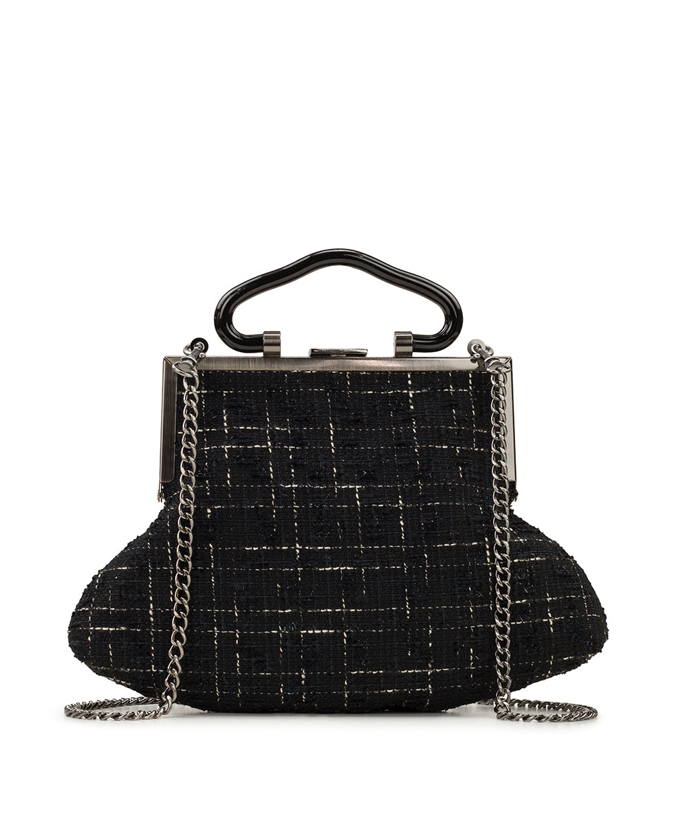 Almarza Frame Bag - Glitter Plaid