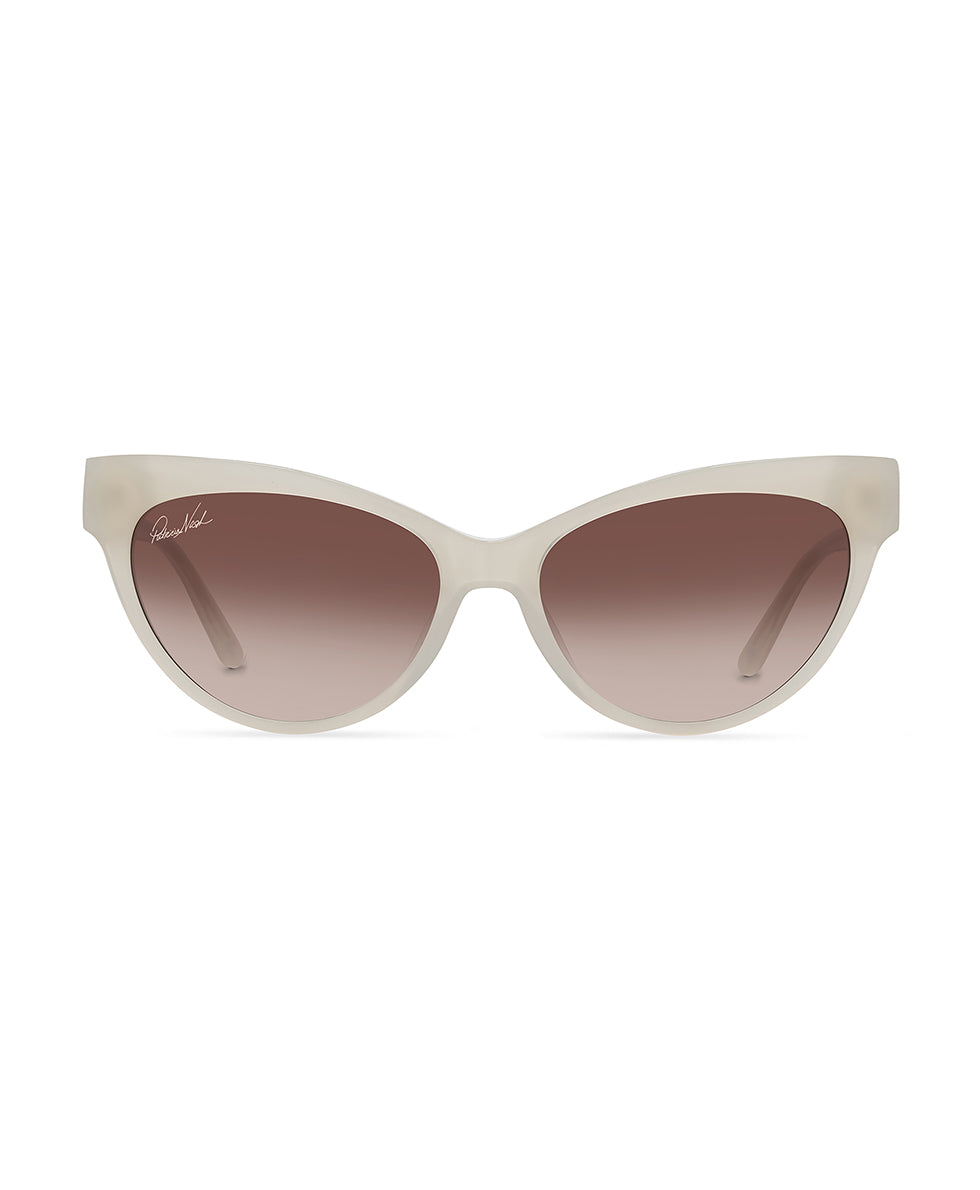 Kelly Cateye Sunglasses - Ivory