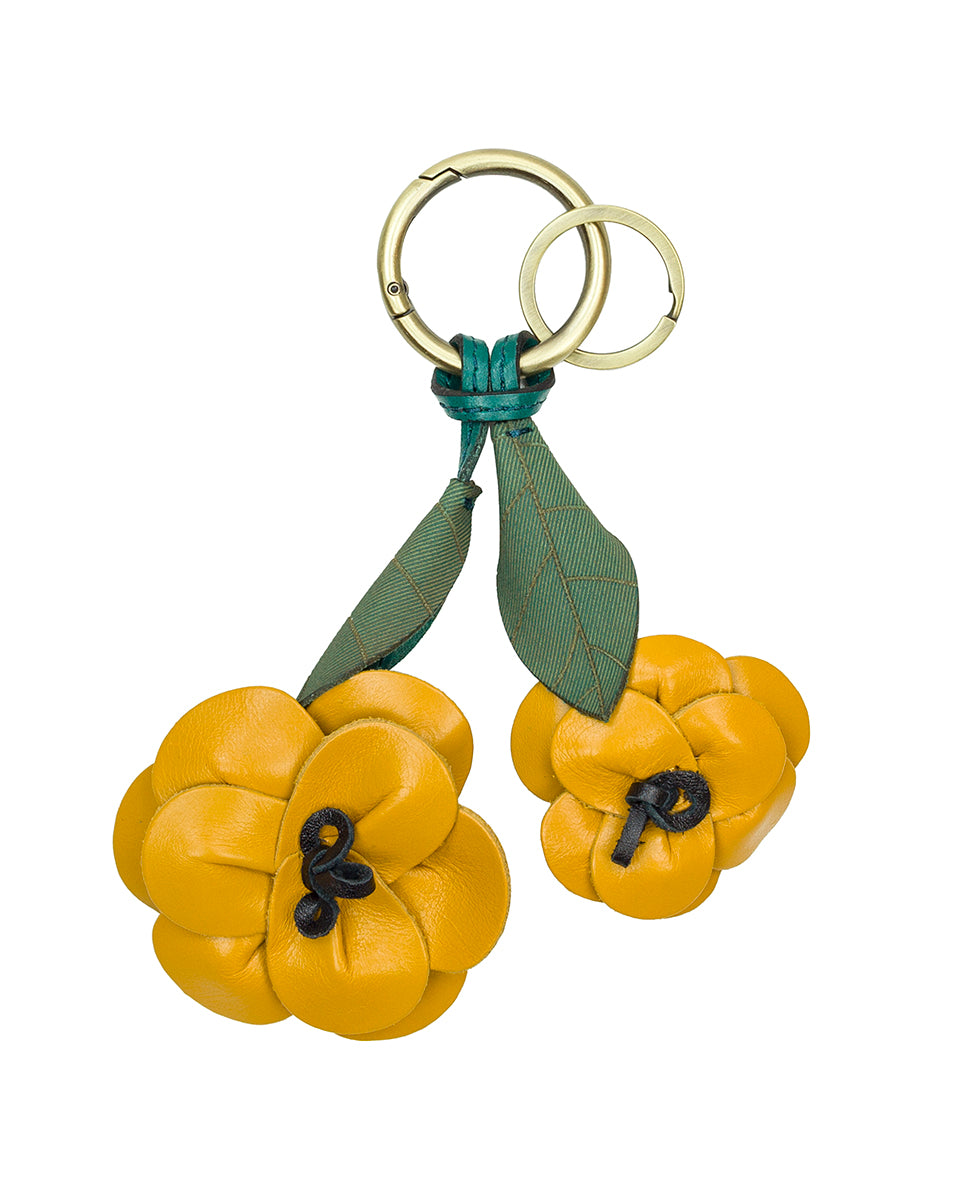 Spring Multi Flower Bag Charm