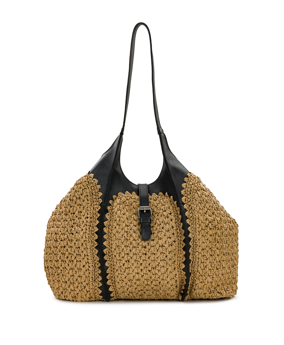 Santorini Woven Satchel - Specialty Woven