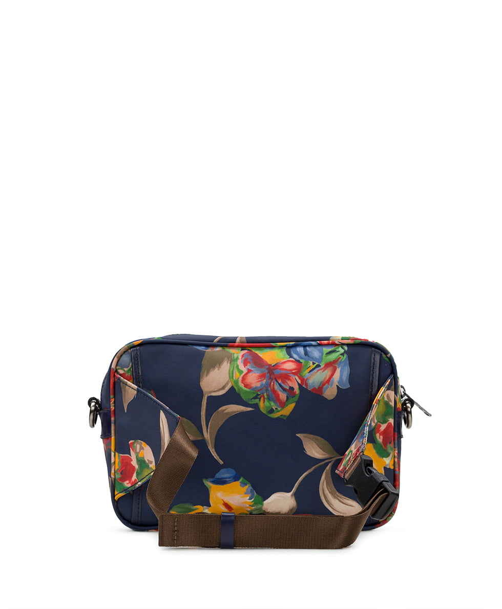 Praiano Belt Bag - Patina Coated Linen Canvas — Le Fleur