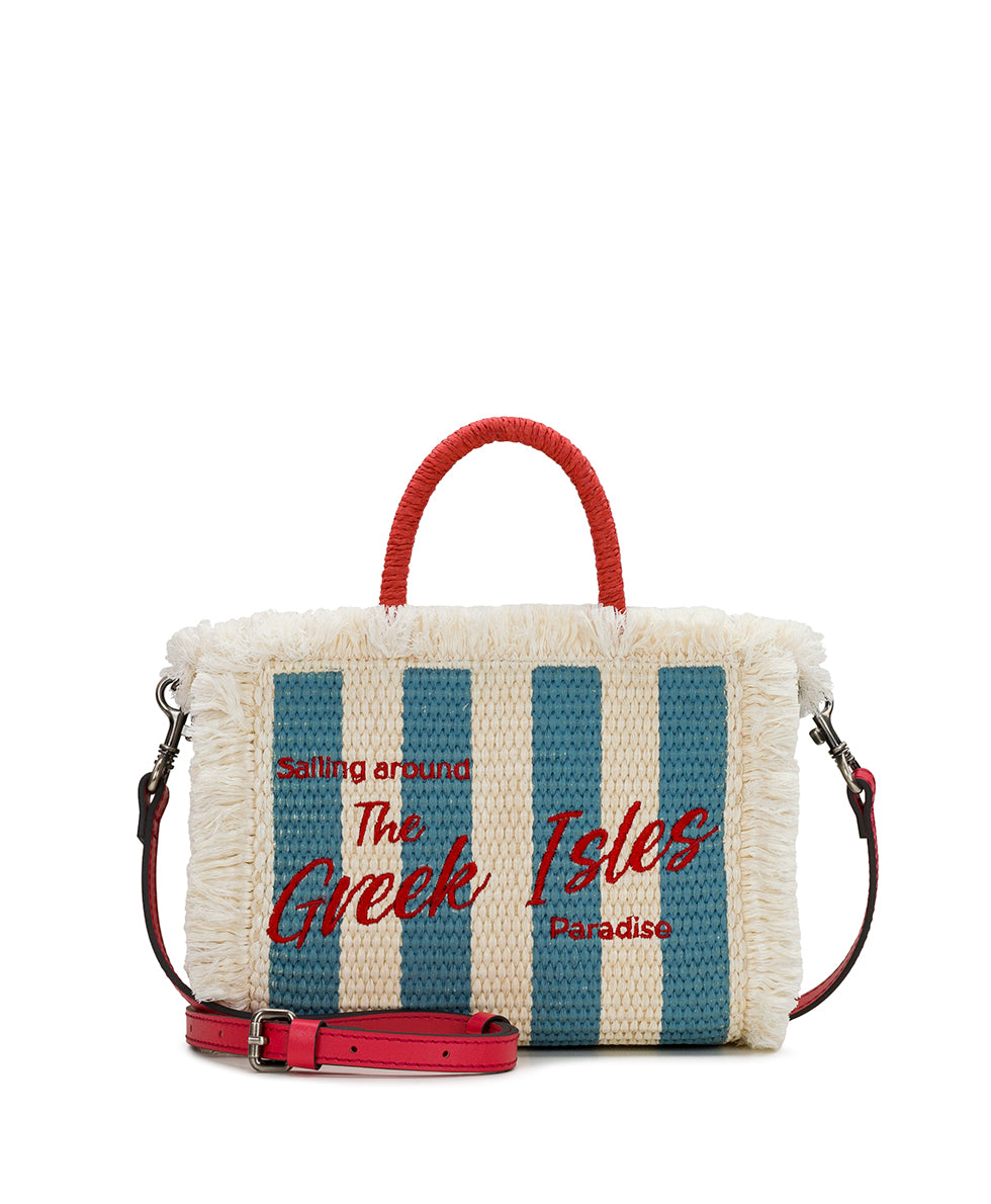 Greek Isles Tote - Specialty Woven