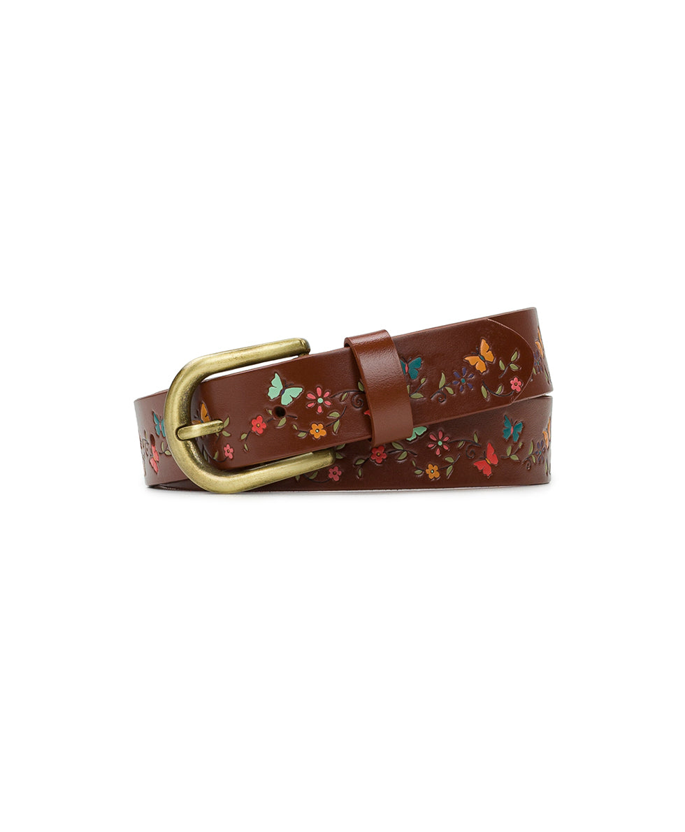 Vietri Belt - Handpainted Butterfly