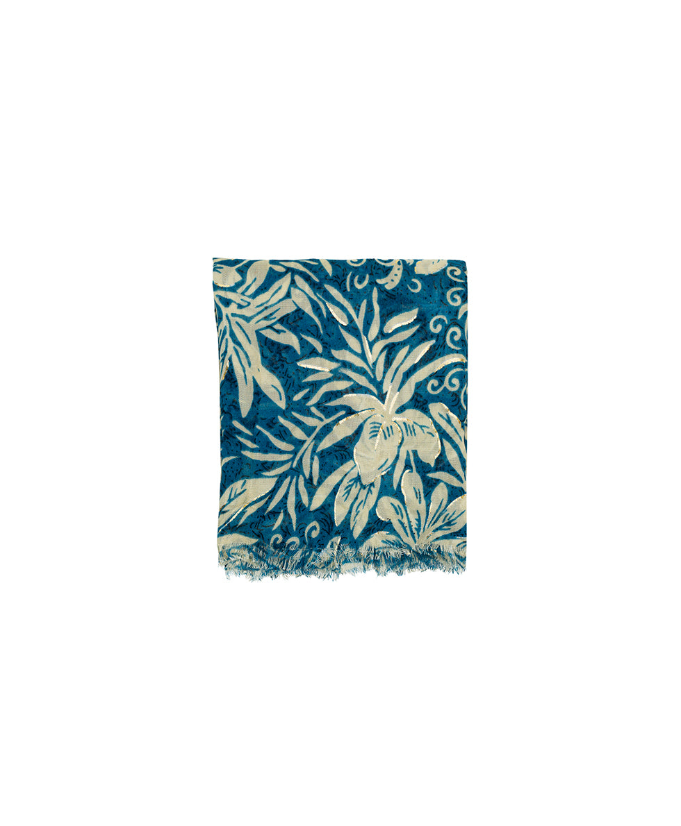 Scarf - Greek Floral Print