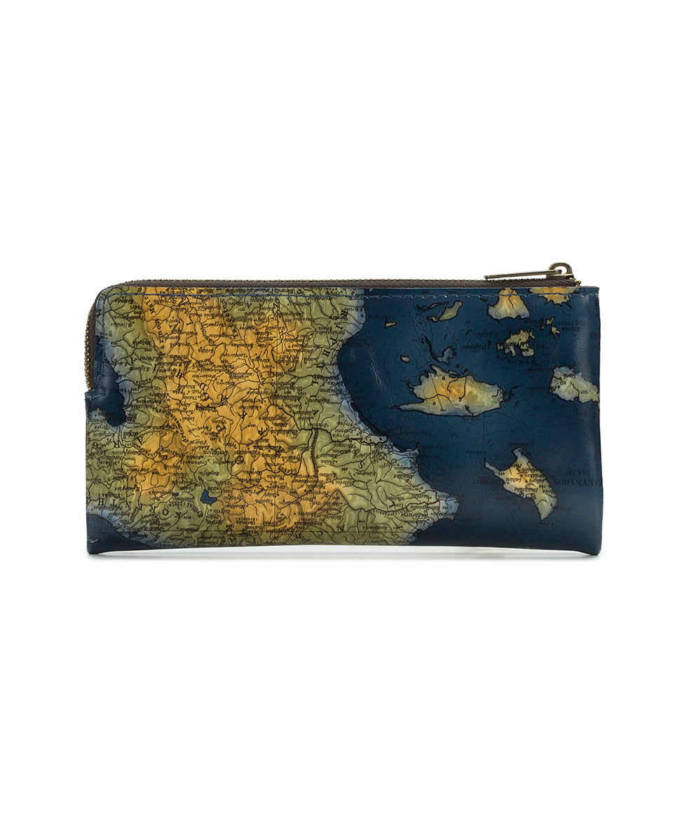 Prassa Wallet - Greek Map
