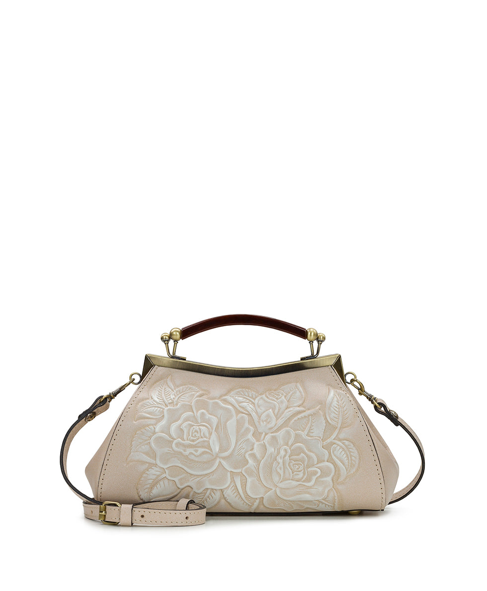Kelmscott Frame - Burnished Rose Tooled
