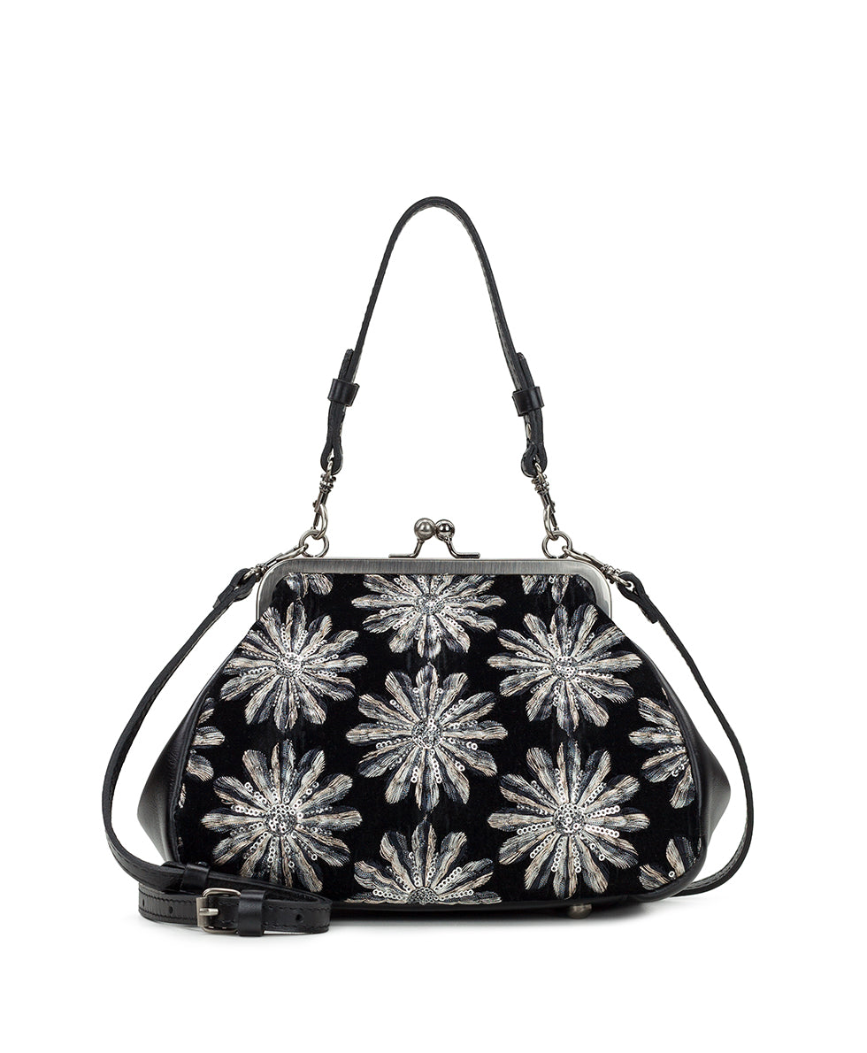 Annie Frame Bag - Metallic Starburst Velvet
