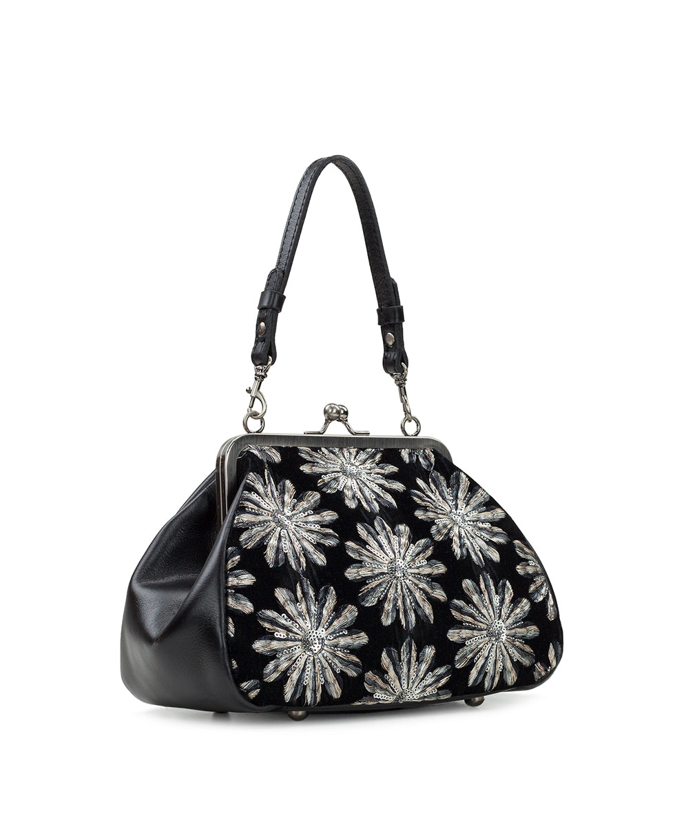 Annie Frame Bag - Metallic Starburst Velvet