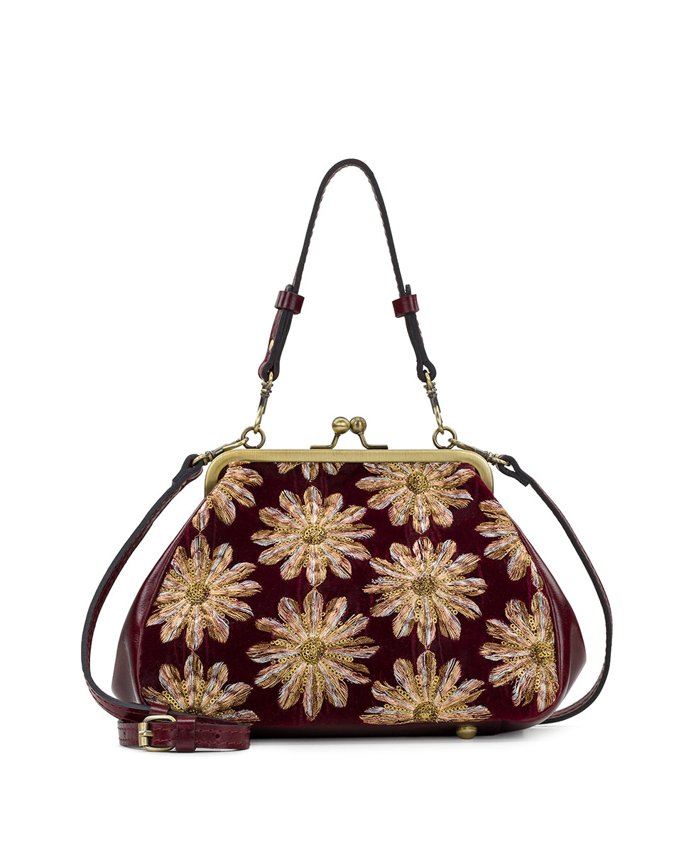 Annie Frame Bag - Metallic Starburst Velvet