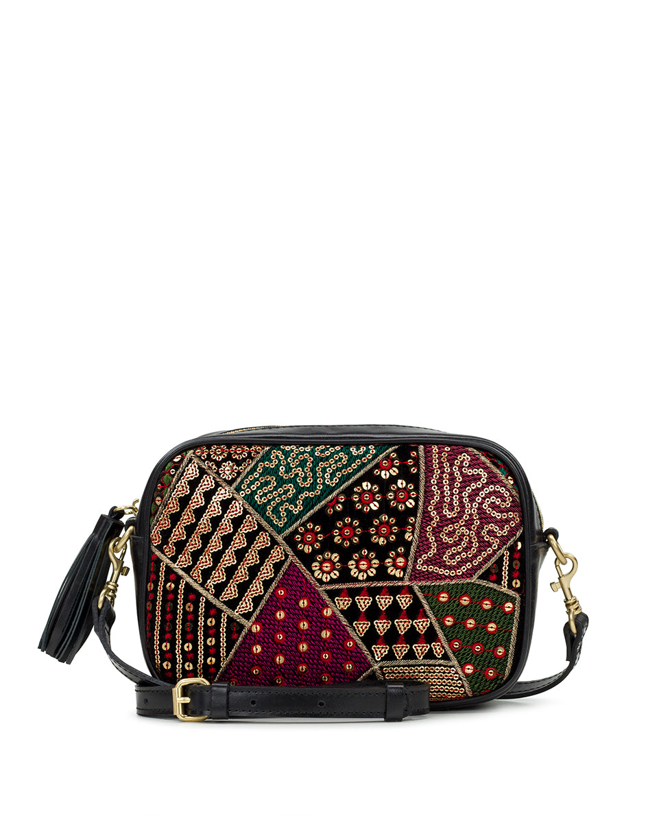 Josie Crossbody - Velvet Patchwork