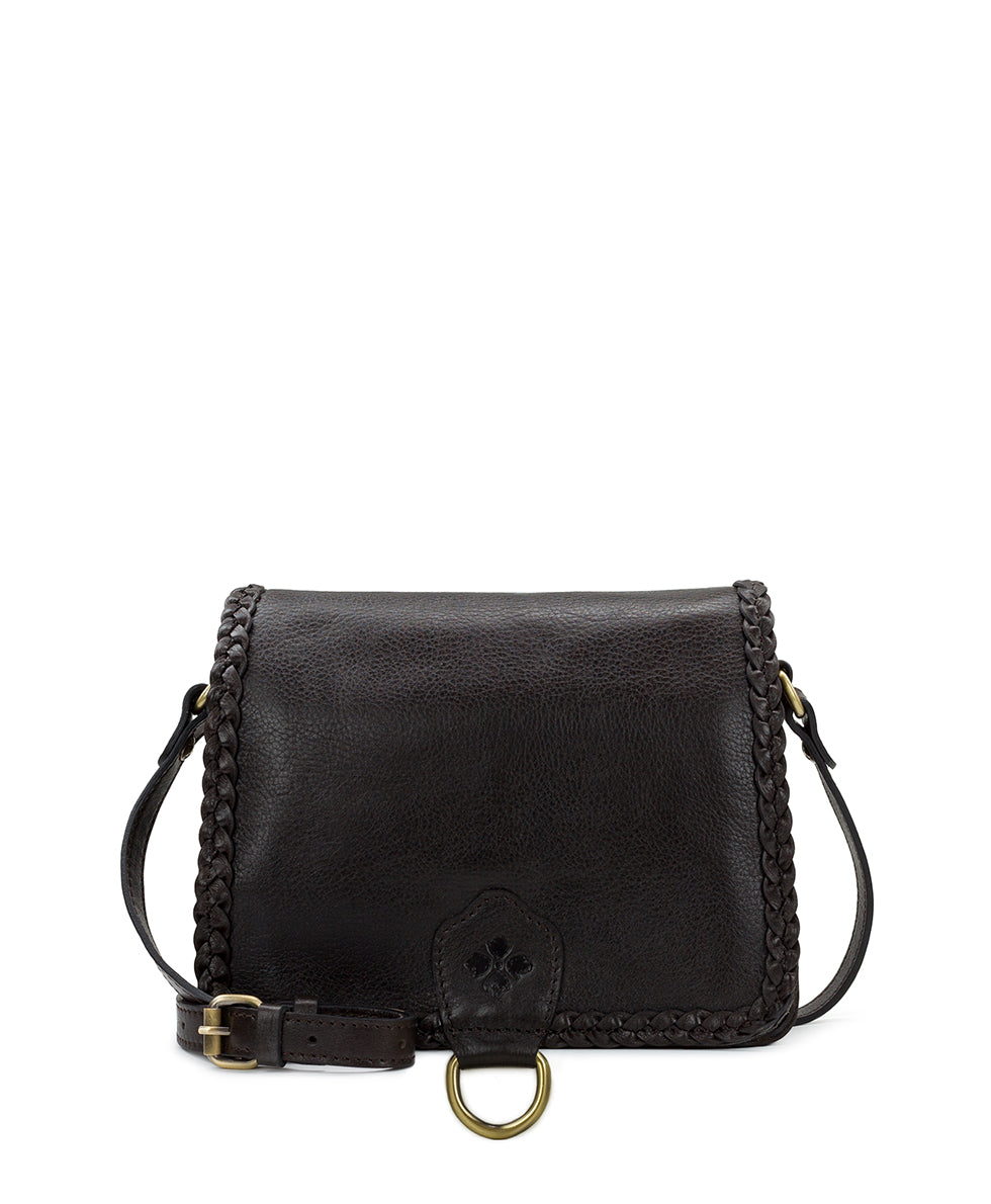Ilina Flap Crossbody - Rugged Natural Grain Leather