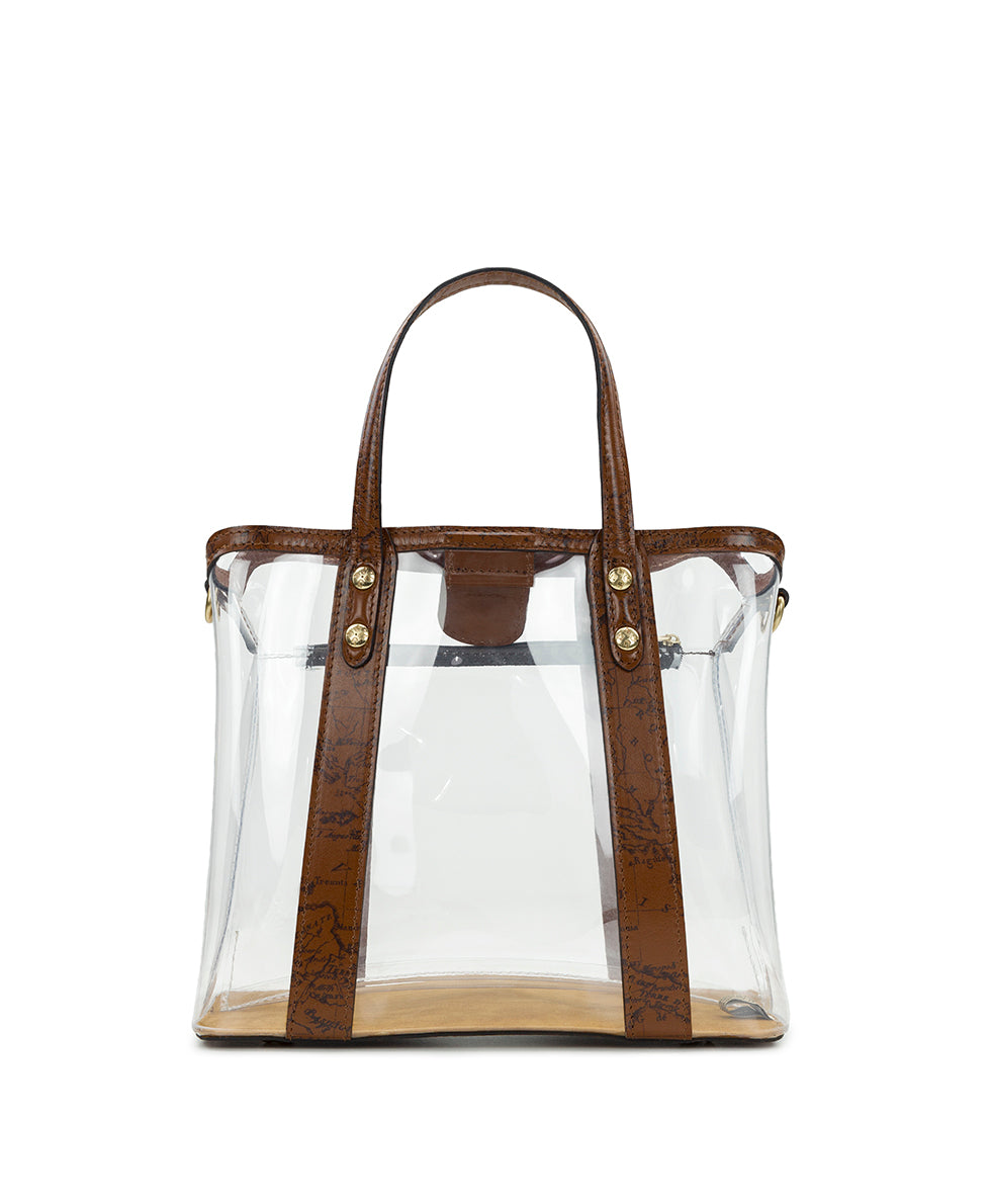 Darby Tote Crossbody - Clear Bag