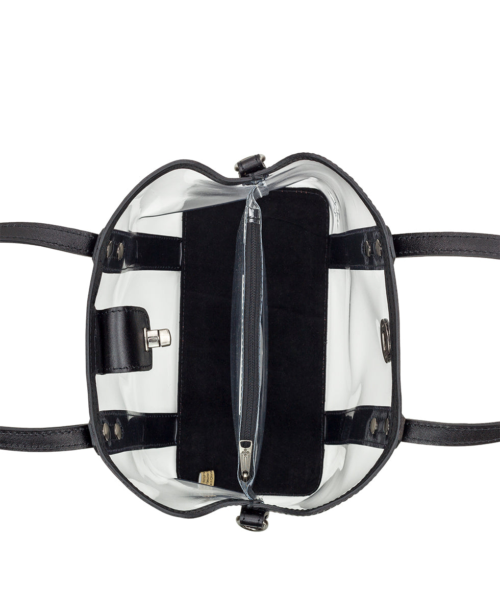 Darby Tote Crossbody - Clear Bag