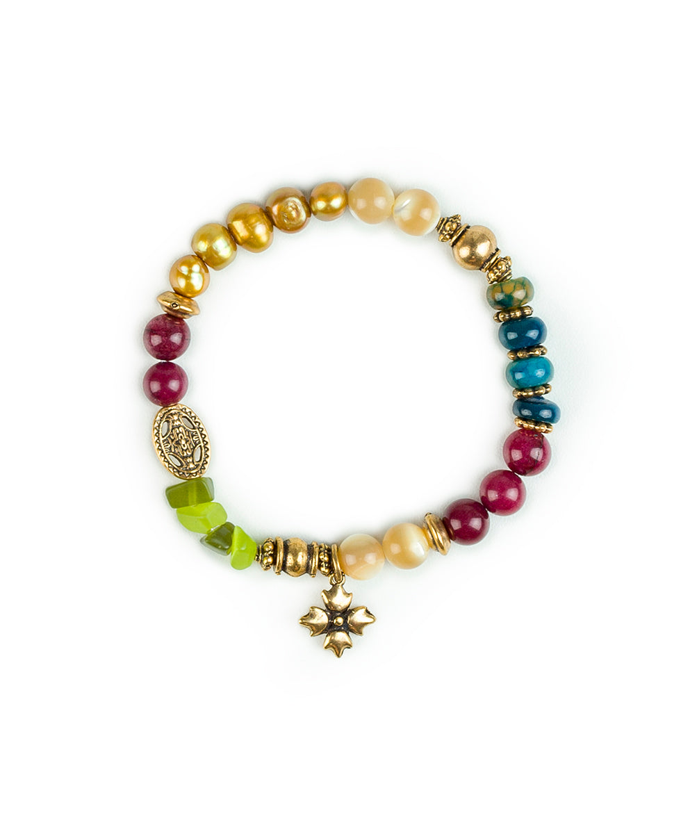 Bead Stretch Bracelet - Eclectic Bead