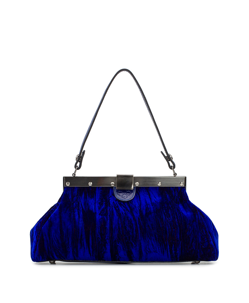 Ferrara Frame Satchel - Crushed Velvet