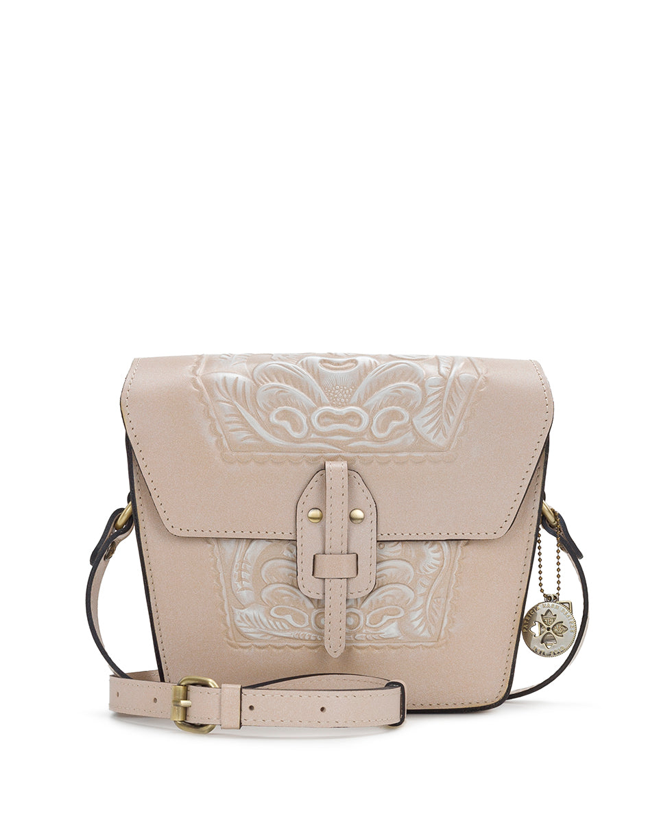 Marciana Flap Crossbody - Burnished Tooled Colors