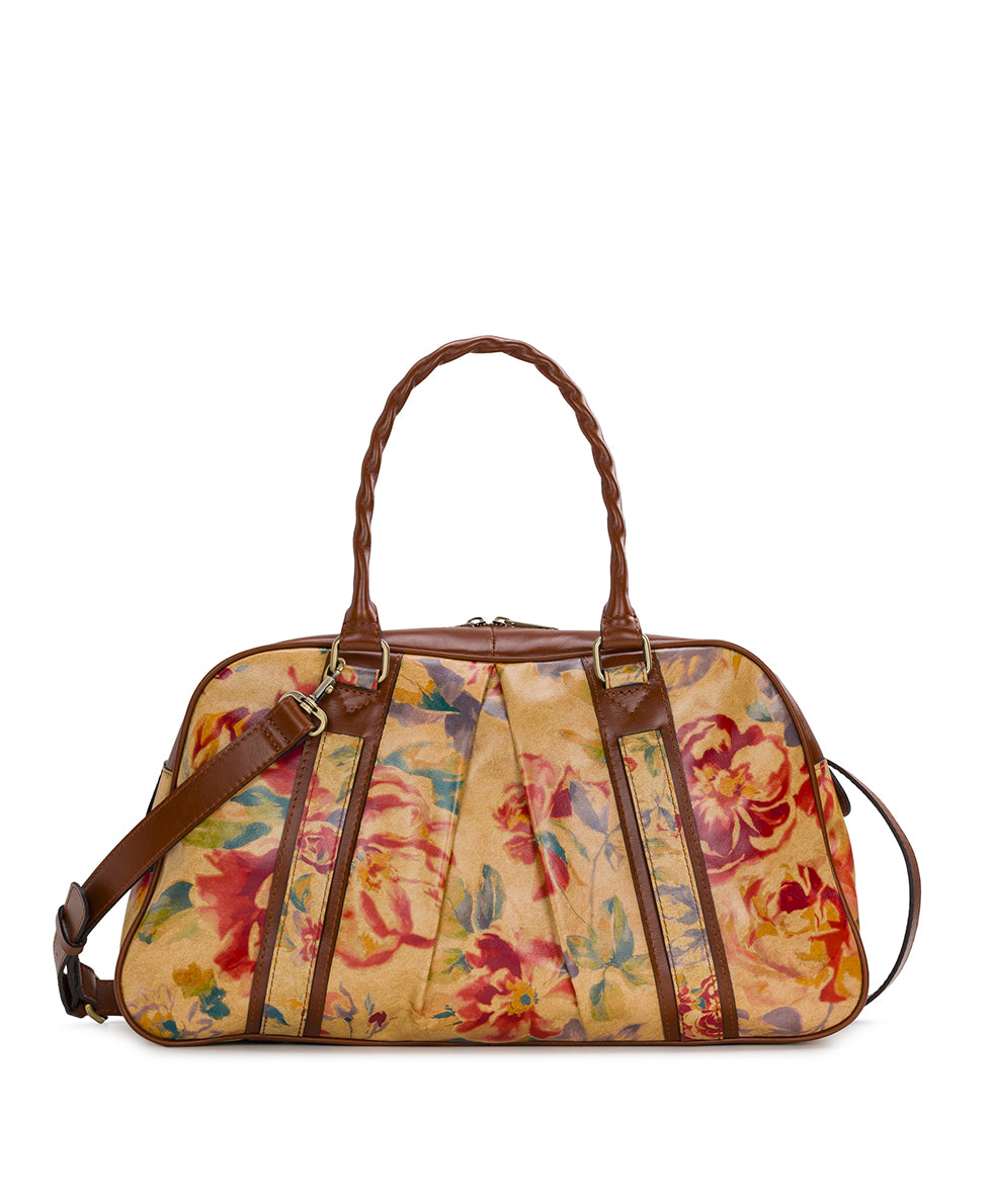 Odessa Satchel Crossbody - Aegean Blooms
