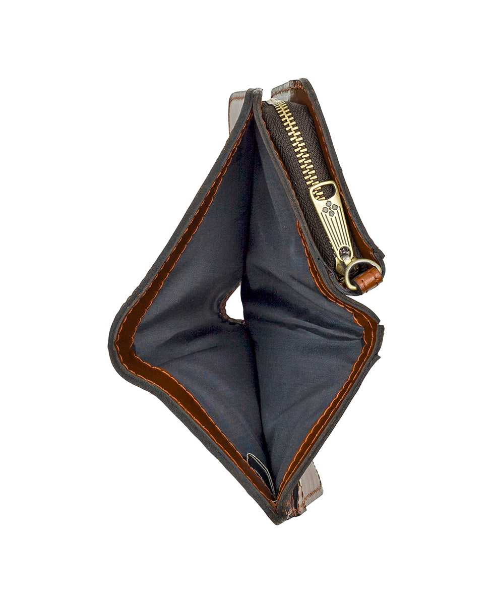 Koumi Wristlet - Cavo Border Tooled