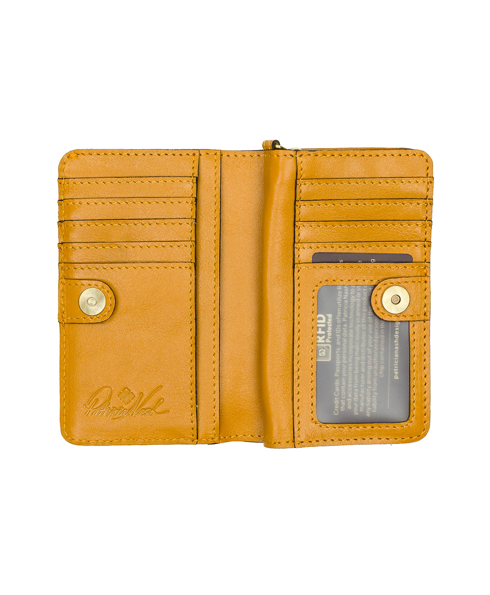 Koumi Wristlet - Cavo Border Tooled