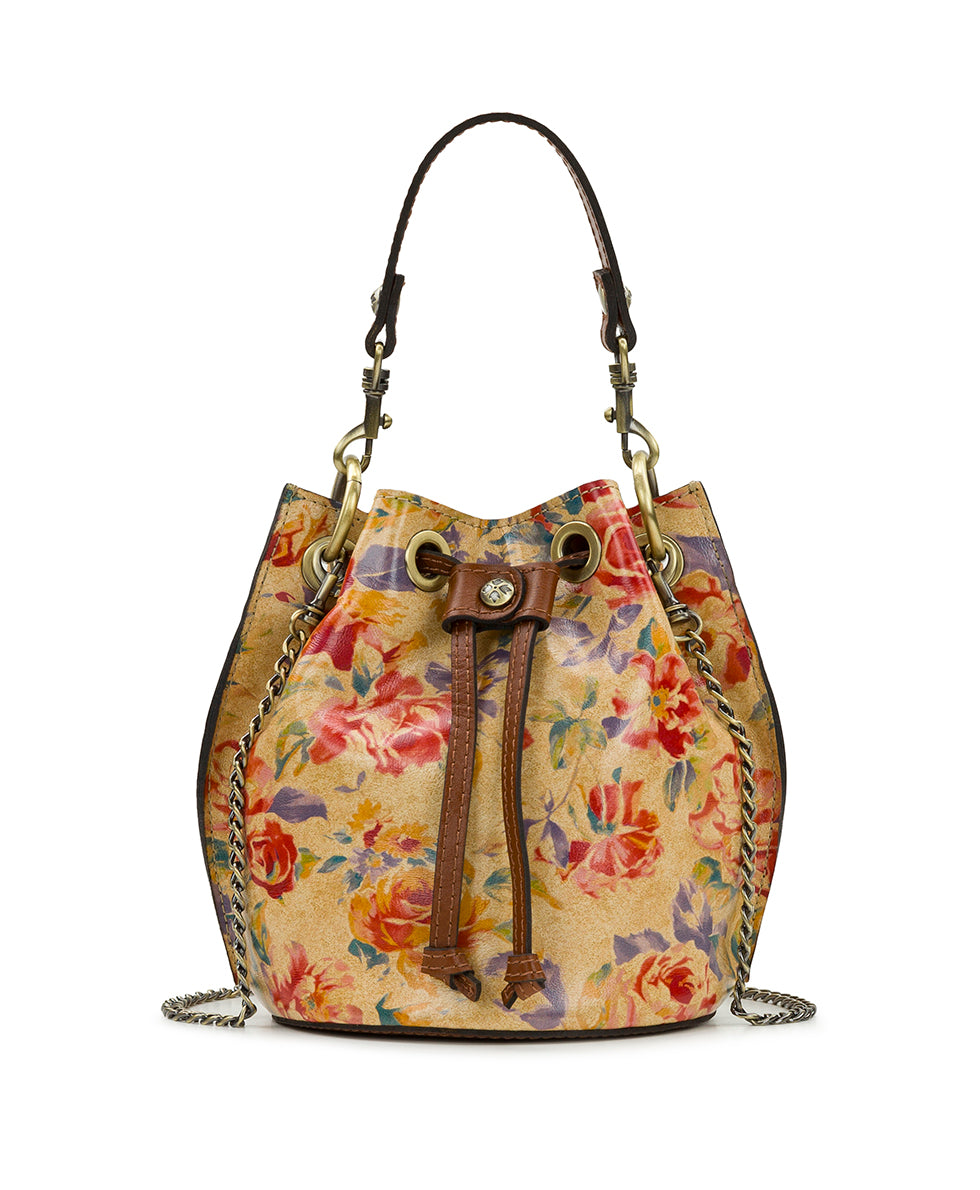 Volania Drawstring - Aegean Blooms