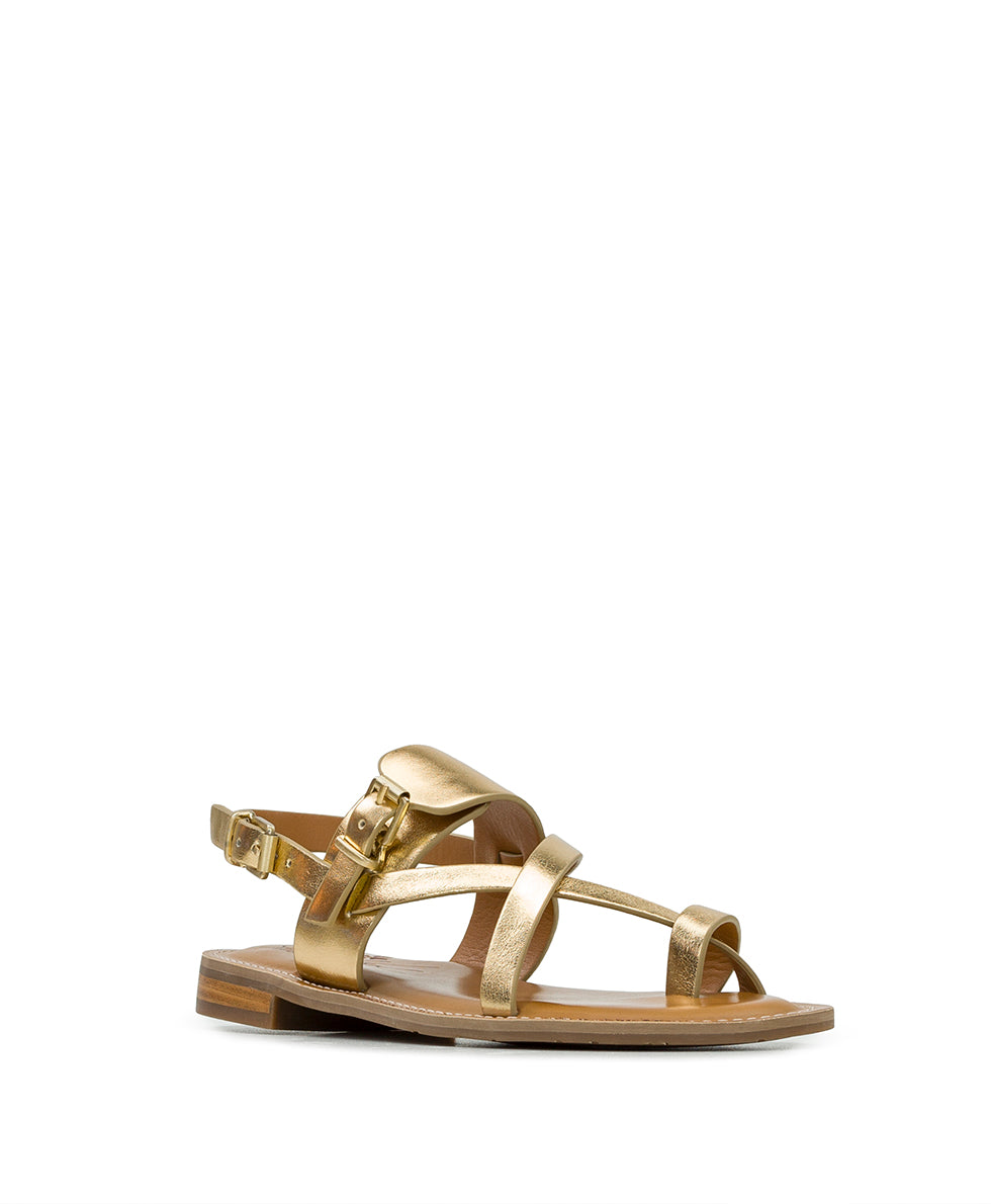 Fidella Sandals - Greek Gold