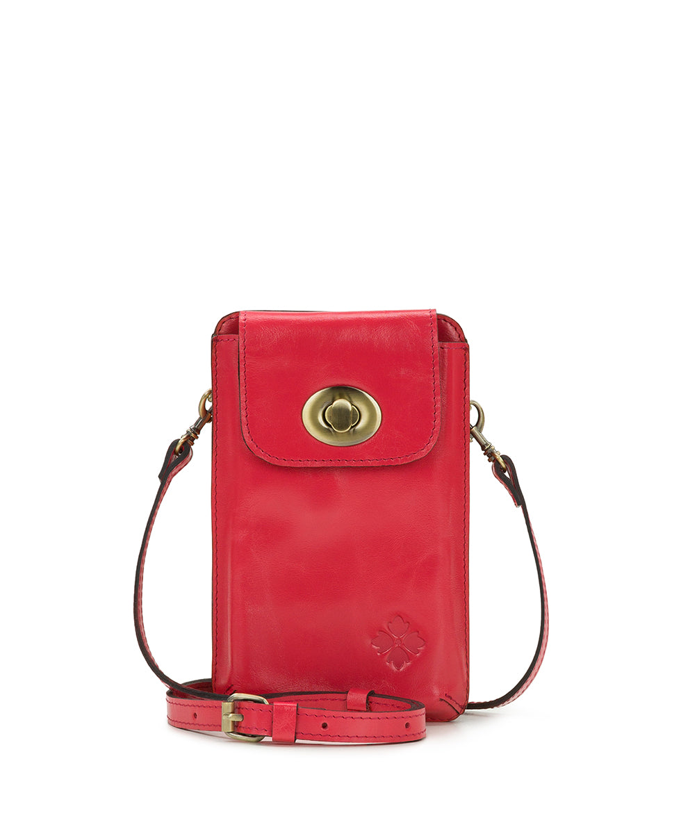 Felicita Phone Crossbody - Vintage Distressed Leather