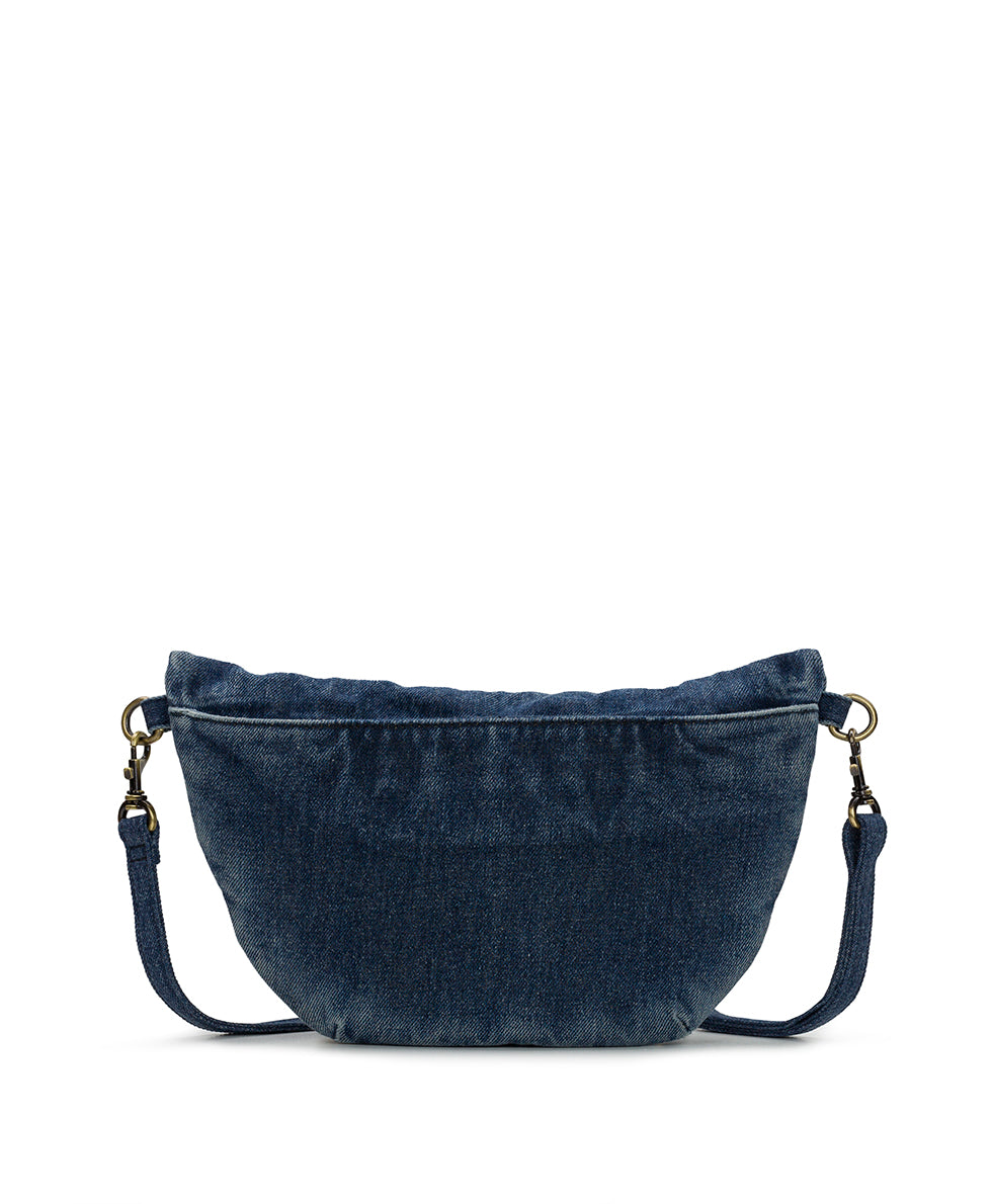 Tinchi Belt Bag - Washed Woven Denim