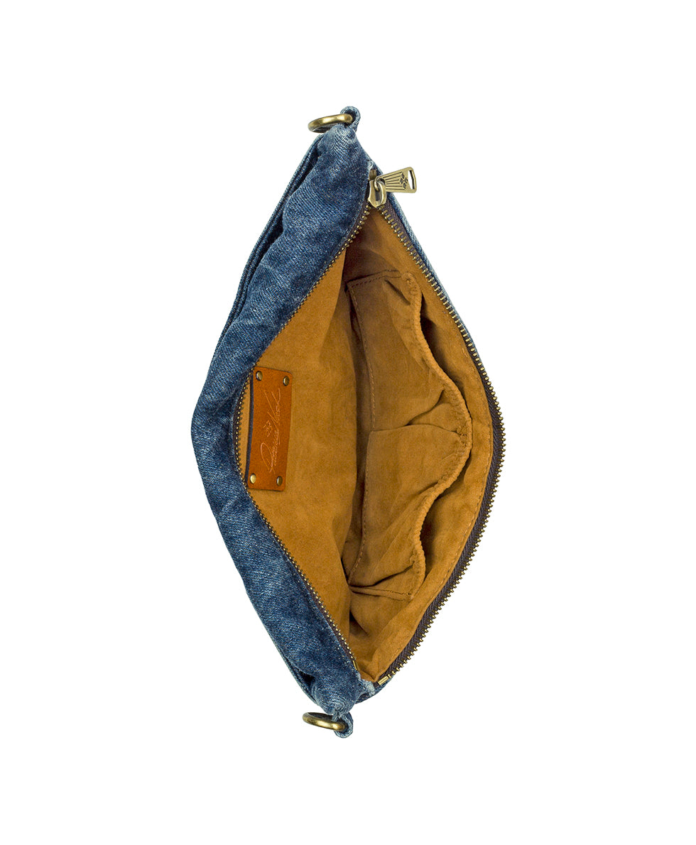 Tinchi Belt Bag - Washed Woven Denim