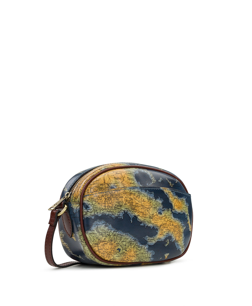Elexis Crossbody - Greek Map