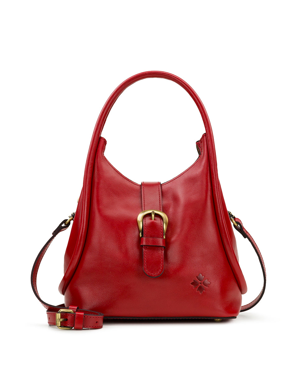 Halina Top Handle Crossbody - Vintage Distressed Leather