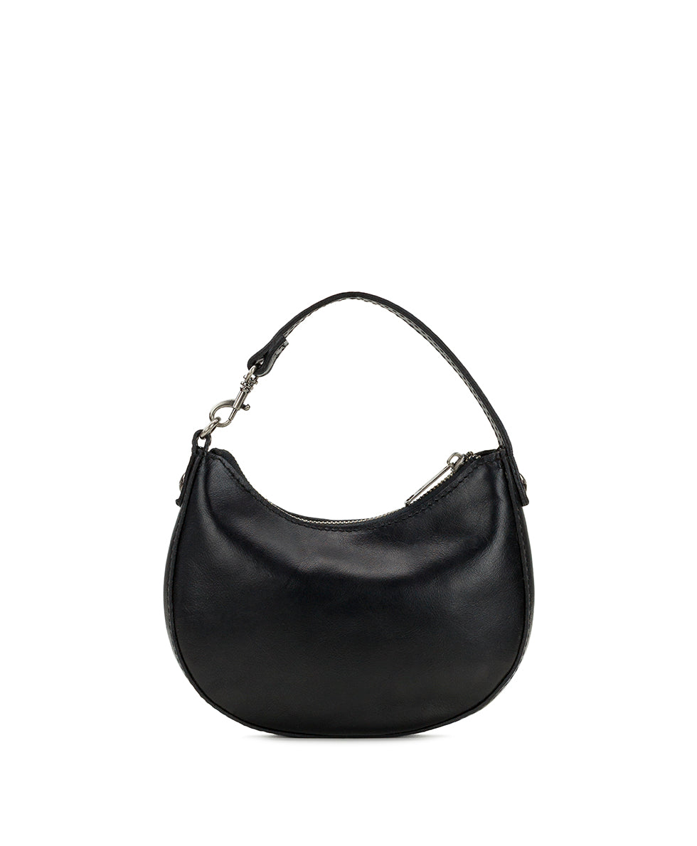 Morgana Mini Crescent - Vintage Distressed Leather