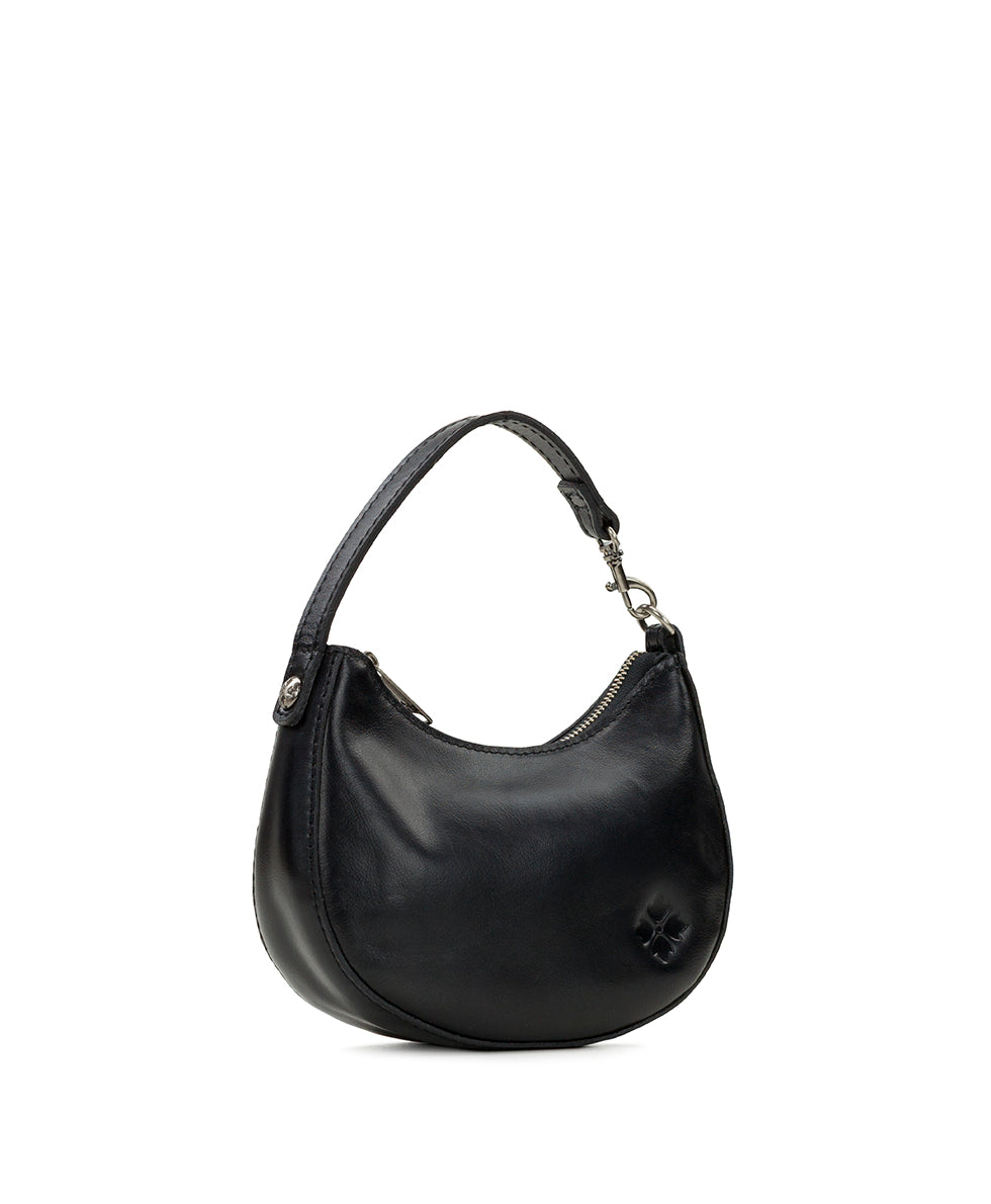 Morgana Mini Crescent - Vintage Distressed Leather