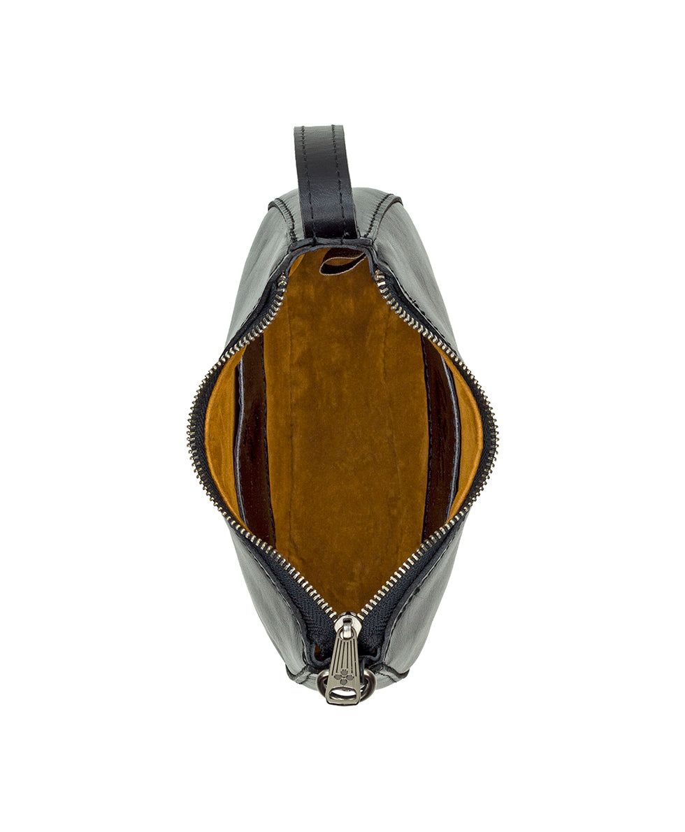 Morgana Mini Crescent - Vintage Distressed Leather