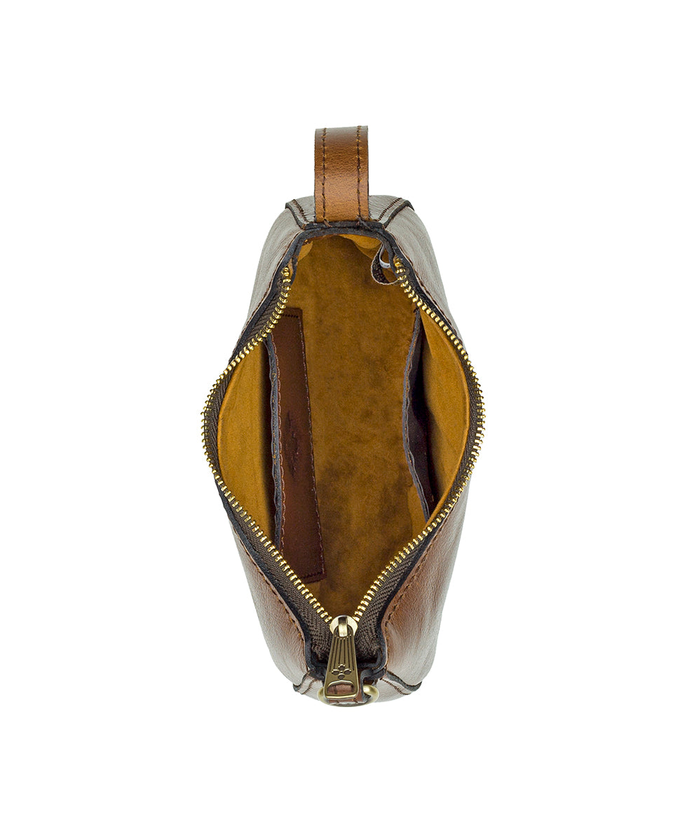Morgana Mini Crescent - Vintage Distressed Leather