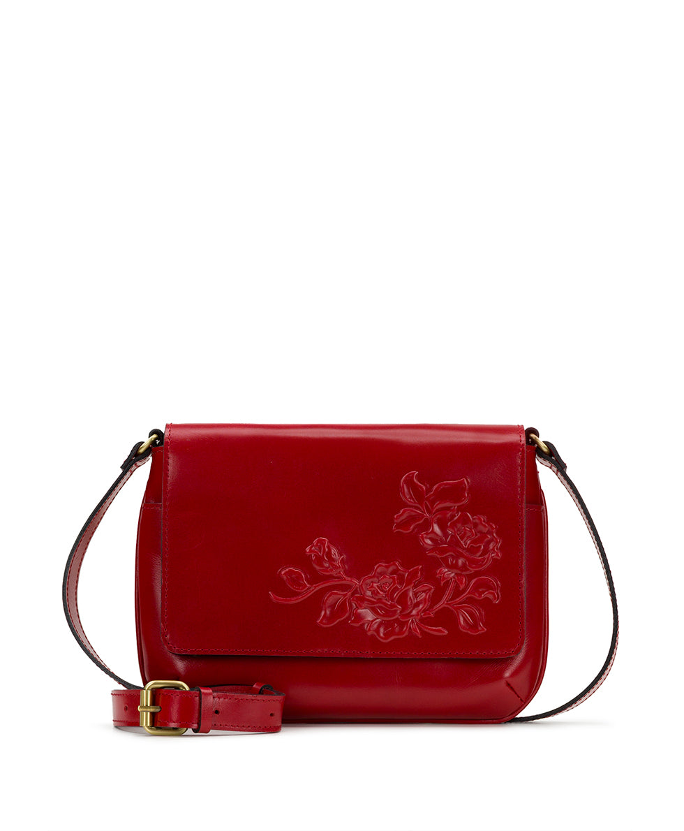 Samaria Crossbody - Mini Rose Tooled