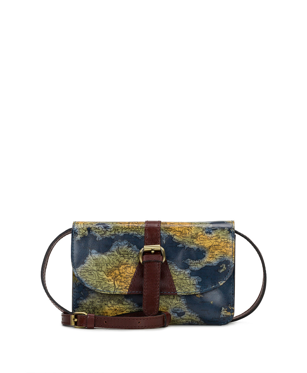 Torri Crossbody - Greek Map